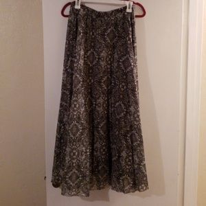 Maxi skirt